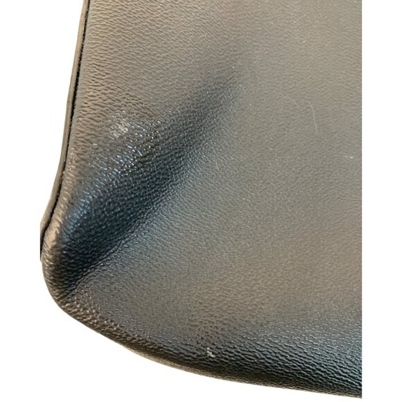 Kate Spade New York Black Large Leather Lori Tote Bag Double Handles Zip 7474 - Picture 3 of 11